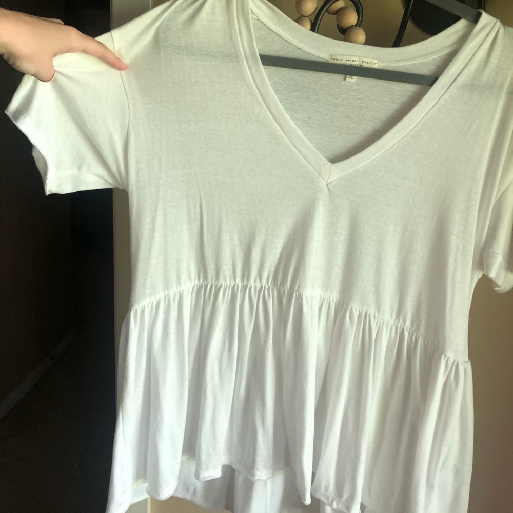 Urban Outfitters V-Neck Babydoll tee